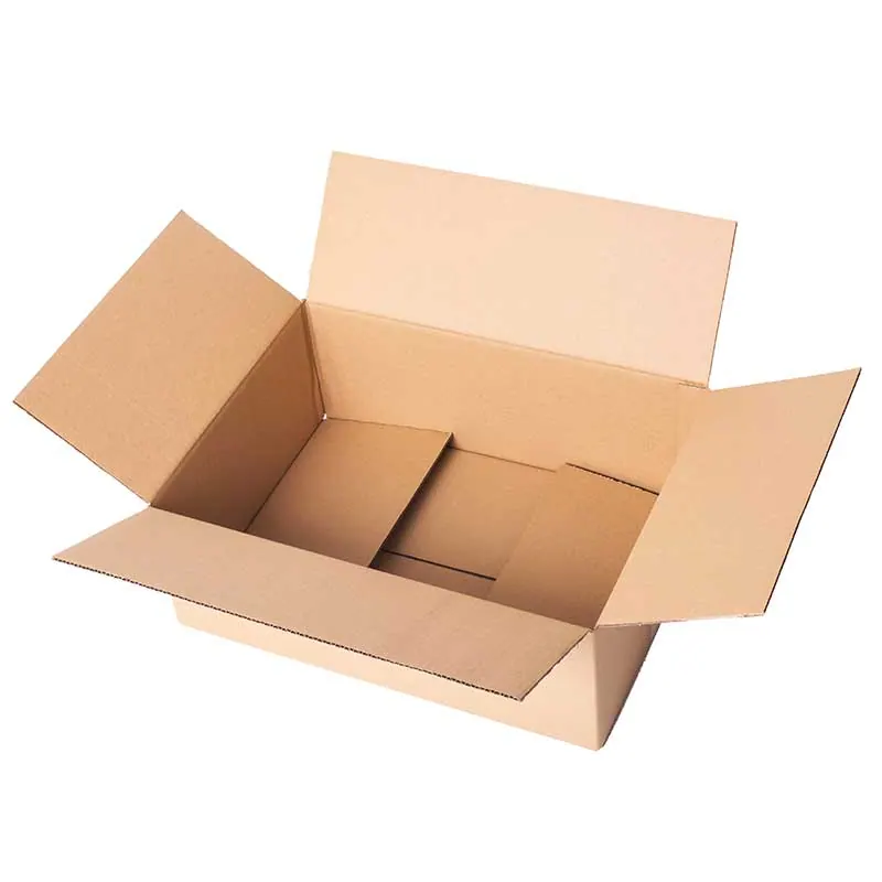 OSC overlap-flap corrugated box for flat products